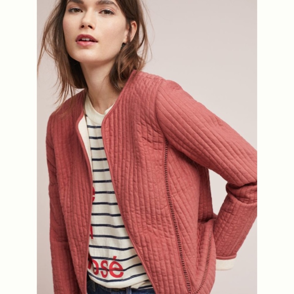 NWT Anthropologie quilted jacket